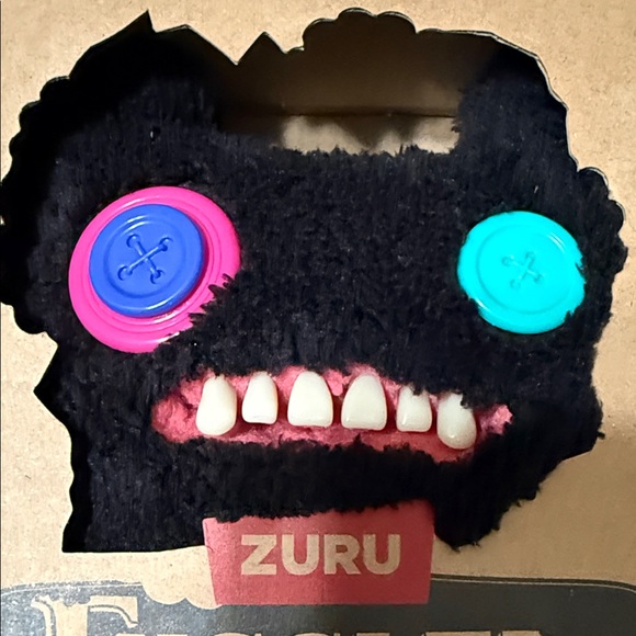 Zuru Plush Monster with Colorful Eyes and weird teeth - Picture 3 of 7